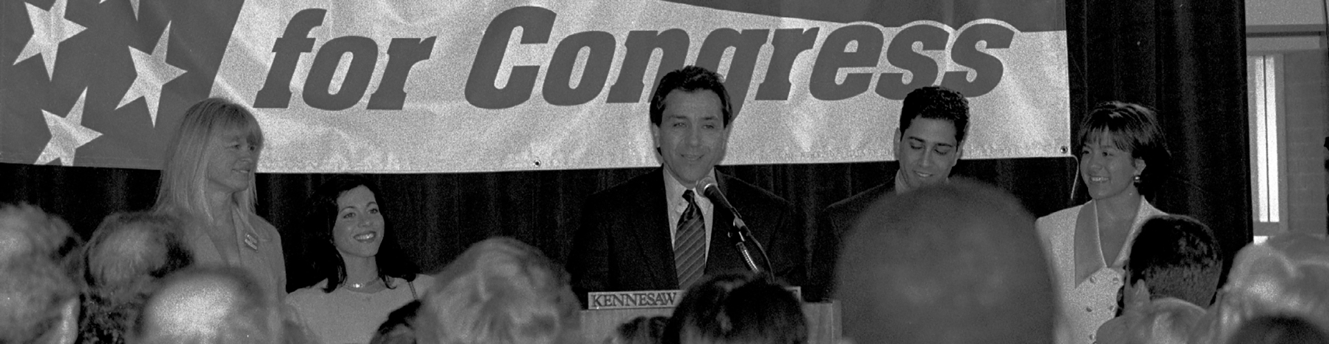 Michael Coles during his bid for government office